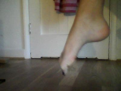 My foot